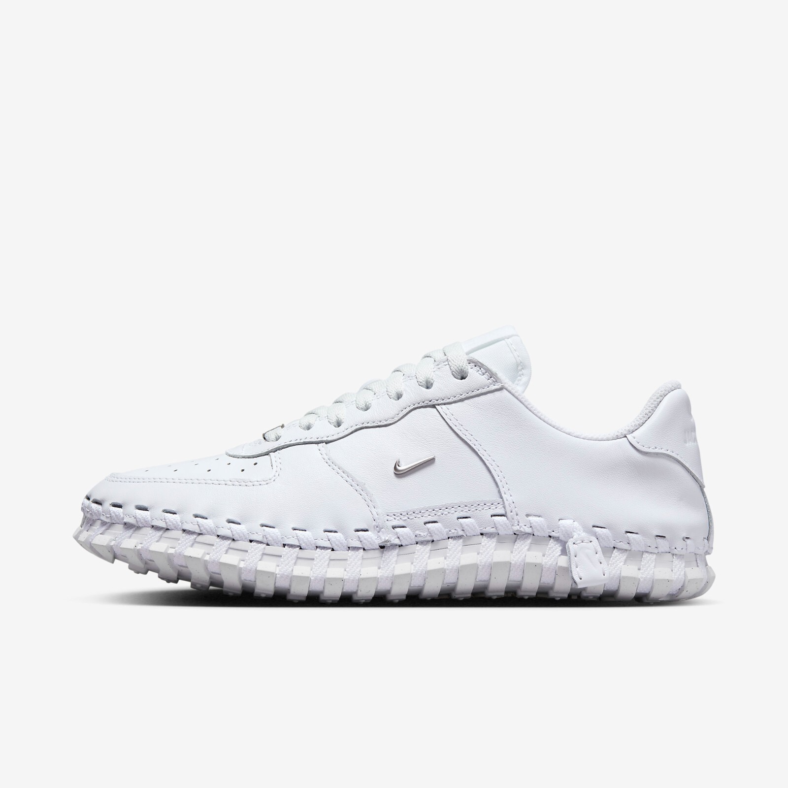 

Кроссовки Nike x Jacquemus J Force 1 Low LX SP White DR0424-100, White/metallic silver, Nike x Jacquemus J Force 1 Low LX SP White