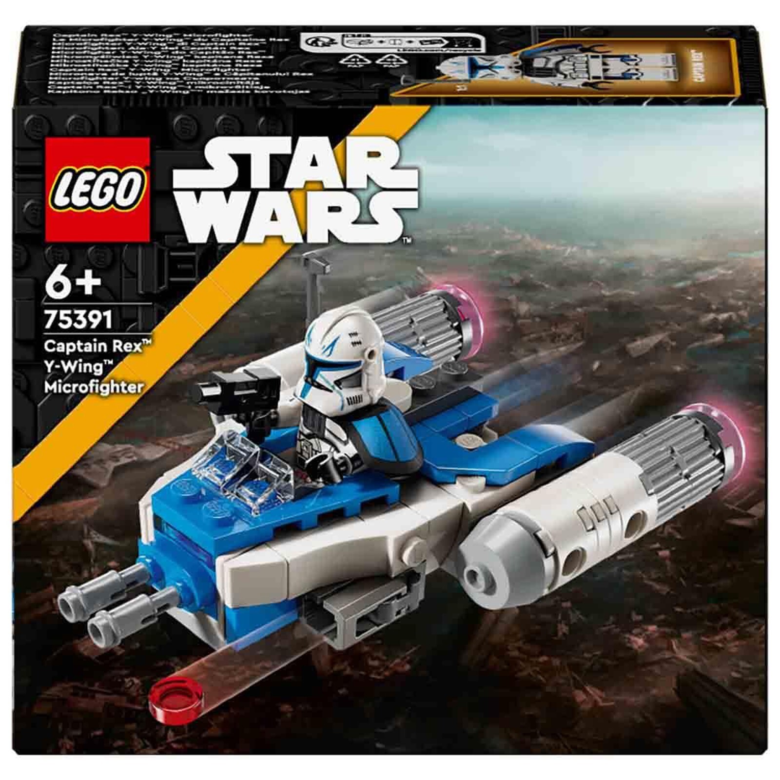 Конструктор LEGO Star Wars Captain Rex Y-Wing Microfighter 75391 НОВЫЙ В НАЛИЧИИ
