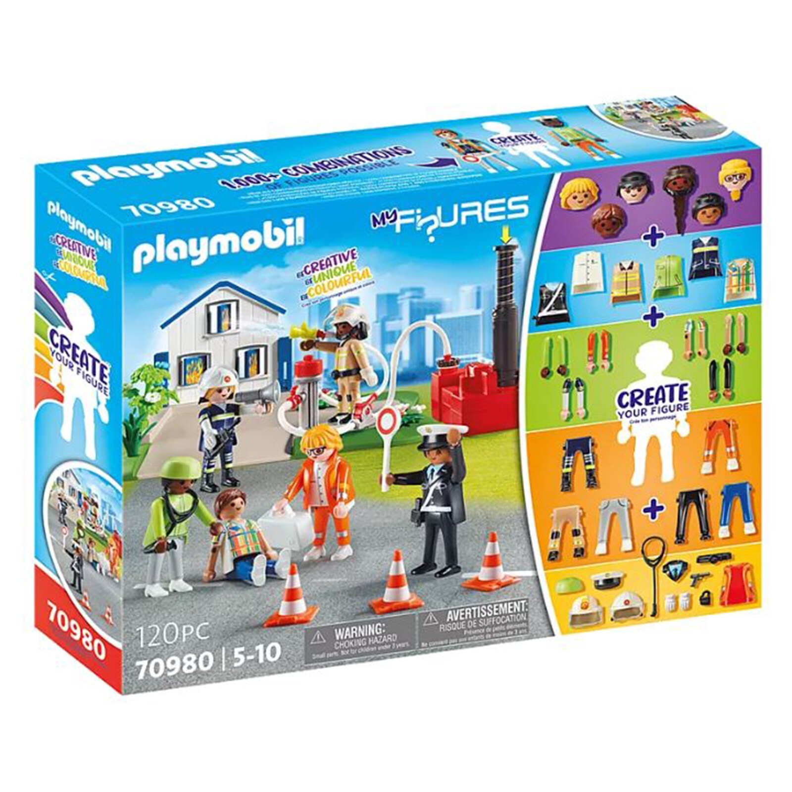 Игровой набор Playmobil My Figures Спасательная миссия 70980