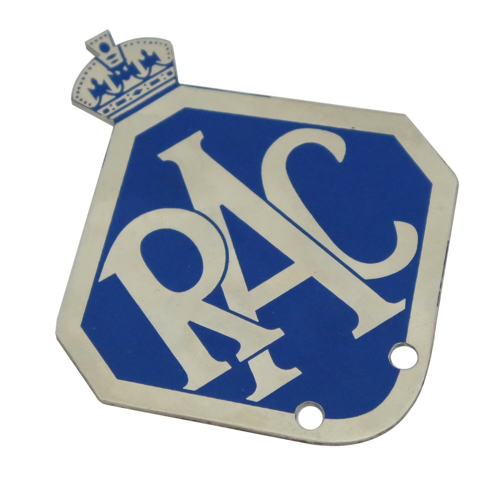 Vintage Royal Automobile Club RAC Metal Car Grille Badge Bar Reproduction 