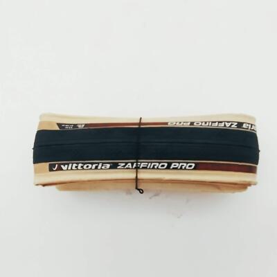 Vittoria Zaffiro Pro G2.0 Folding Road Clincher Tire 700x25c Tanwall 130PSI 1PCS