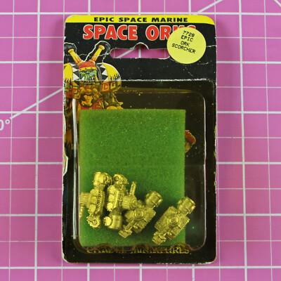Epic 40K Ork Scorchers, Metal - Rare OOP Games Workshop Warhammer Scorcher Flame