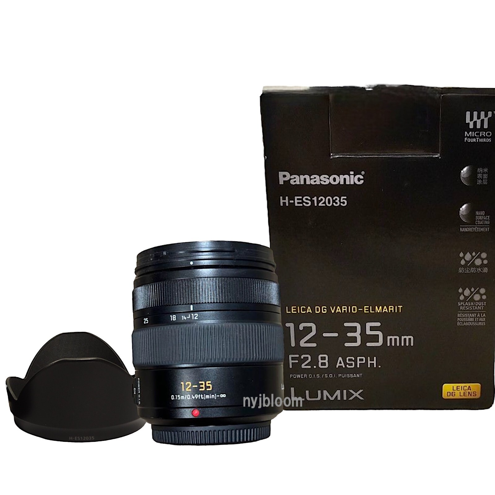 【ほぼ新品】LEICA DG VARIO-ELMARIT 12-35mm Panasonic LEICA DG VARIO-ELMARIT 12-35mm F/2.8 ASPH. POWER
