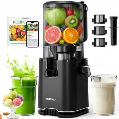 ECOSELF 3in1 Juicer Machines with 3 Filters For Juice/Sorbet/N...