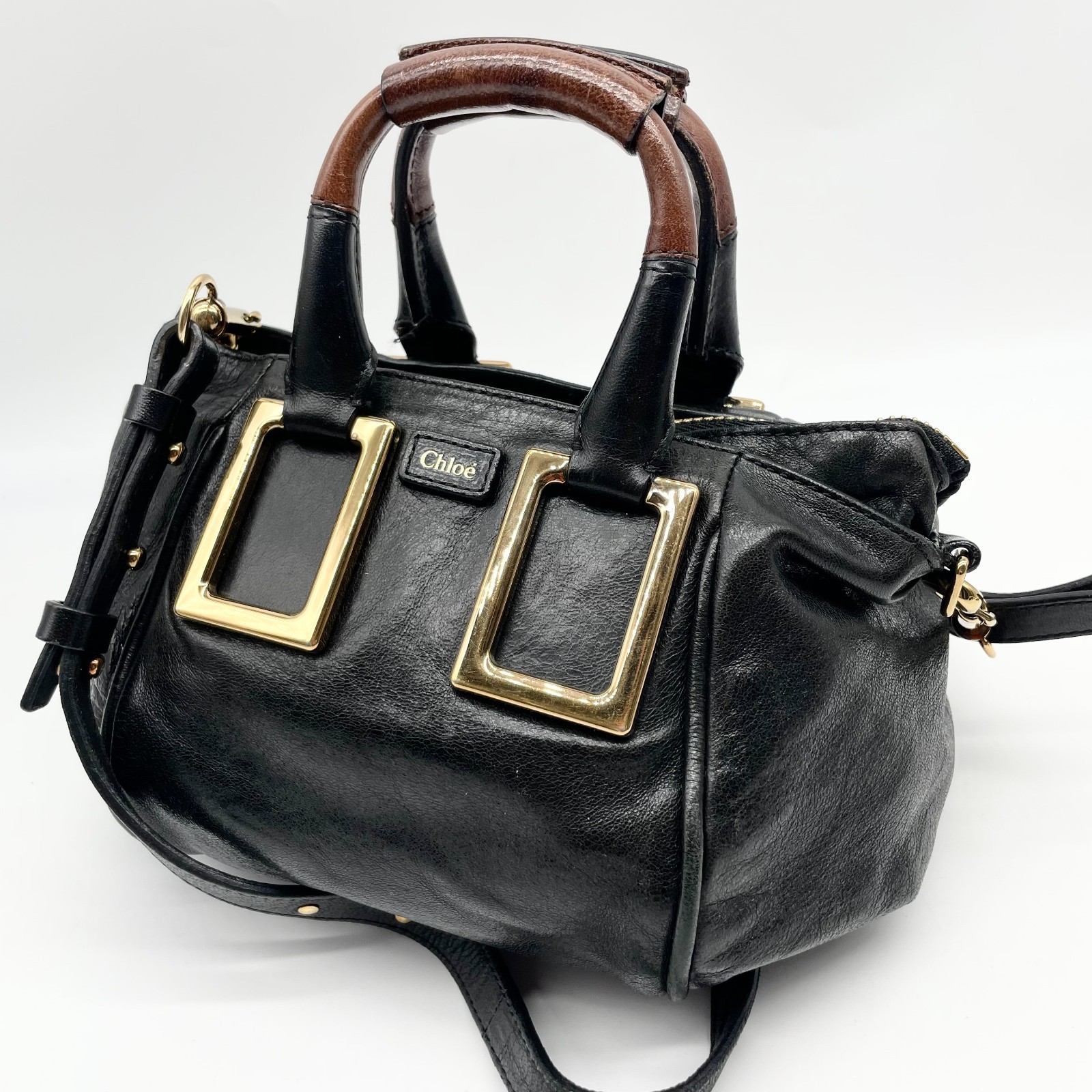 バッグ Vintage Chloe Leather Shoulder Bag y2k Vintage Chloe Leather Shoulder Bag y2k