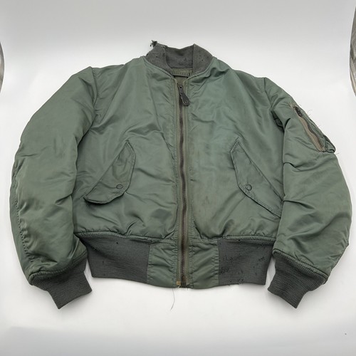 70s〜80s USAF ma-1 flight jacket USA製 Large 80s US Air Force CWU-45/P Flight Jacket / Bomber