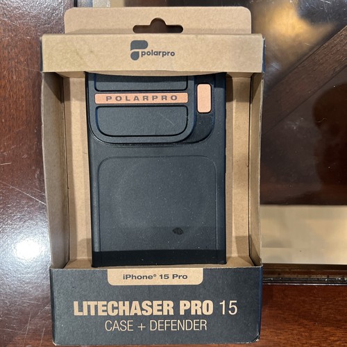 PolarPro LiteChaser ケース - iPhone 15 Pro iPhone 15 Pro/Pro Max Case with Full Camera Protection +