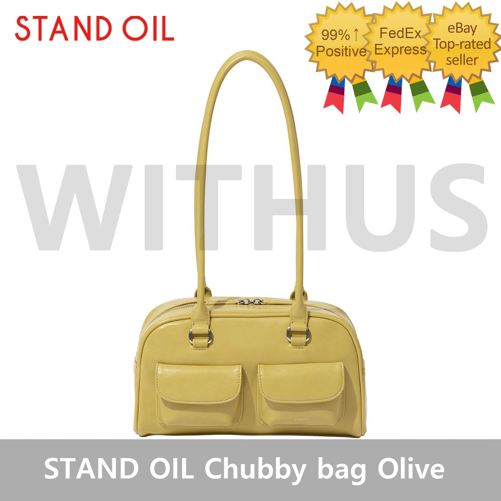 [STAND OIL] Chubby Bag /追跡付 STAND OIL Chubby bag Olive Women's Shoulder Bag - Tracking