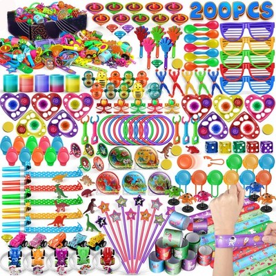 200PCS Cadeau Anniversaire Enfants Invites, Jouet Pinata, Assortiment Jouets ...
