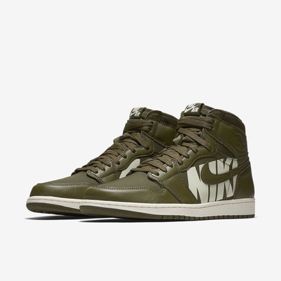 nike air jordan olive green