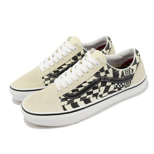 

Vans Skate Old Skool Checkerboard Black Men Unisex Skate Boarding VN0A5FCB9CU, Черный, Skate Old Skool