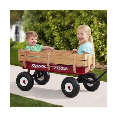Radio Flyer 36" All-Terrain Steel & Wood Wagon