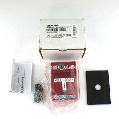 Fire Alarms - Siemens Pull Station