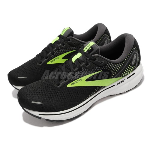 

Brooks Ghost 14 Black Volt White Мужская спортивная обувь для бега Кроссовки 1103691D-047, Черный, Ghost 14