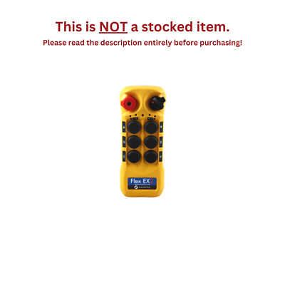 MAGNETEK FLEX EX2 RADIO REMOTE SPARE TRANSMITTER  FLEX-6EX2-TX-G1