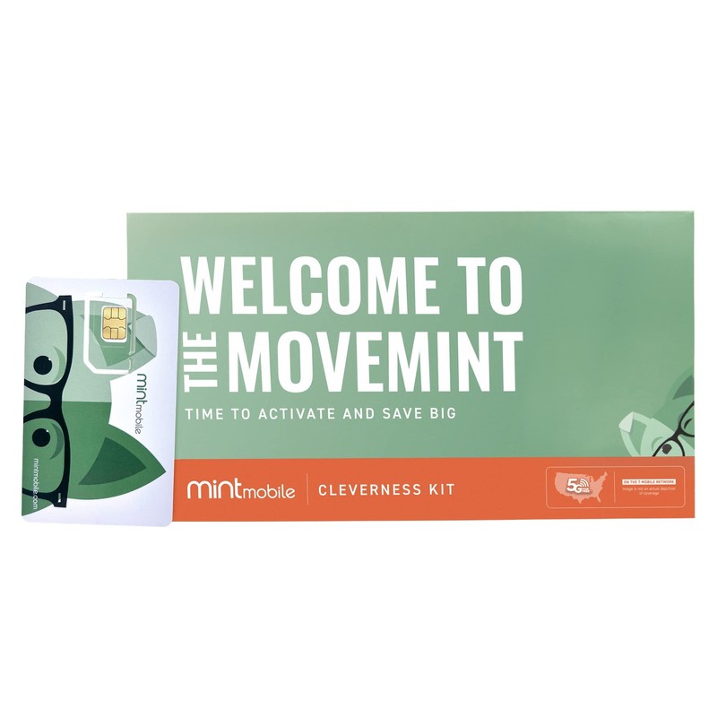 $15/Month Mint Mobile Phone Plan | 4GB of 5G •