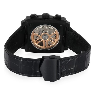 Pre-owned Heuer Tag  Monaco "dark Lord" Cbl2180.fc6497 Men's Watch In Titanium