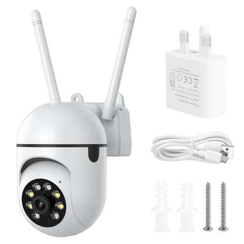 ✅Wireless 2.4G WiFi Security Camera System Smart Night Vision Cam 1080P