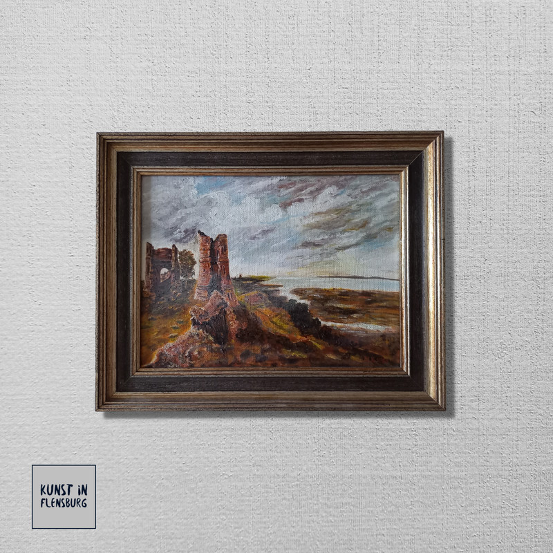 Handgemaltes ÃLgemÃ¤Lde Auf Karton Nach John Constable | Hadleigh Castle