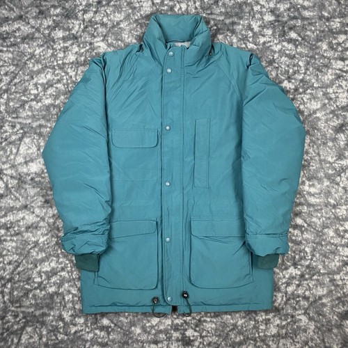 ジャケット・アウター Eddie Bauer Premium Goose Down Best VTG Eddie Bauer Jacket Goose Down Puffer Coat Mens Medium