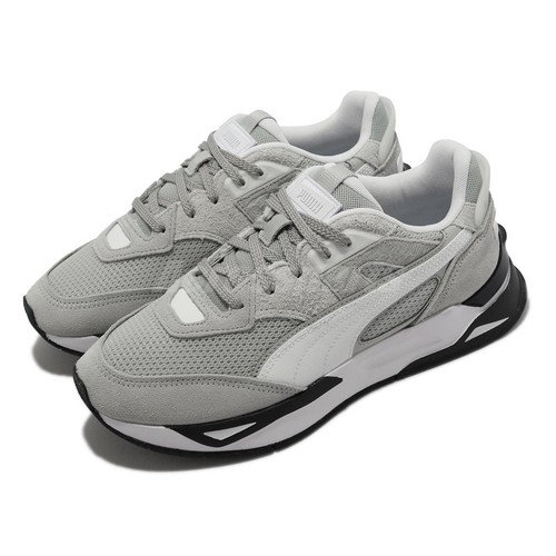 

Puma Mirage Sport Heritage Harbour Mist Серый Белый Мужчины Унисекс Повседневная 383705-03, Mirage Sport Heritage