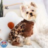 Dog Pajamas Pjs Fleece Dog Sweater Cute Puppy Clothes for Small Dogs Chihuahua Yorkie Clothes Girl Boy Warm Pullover Doggie Outfit Cat Sweater (Leopard Print, Medium)