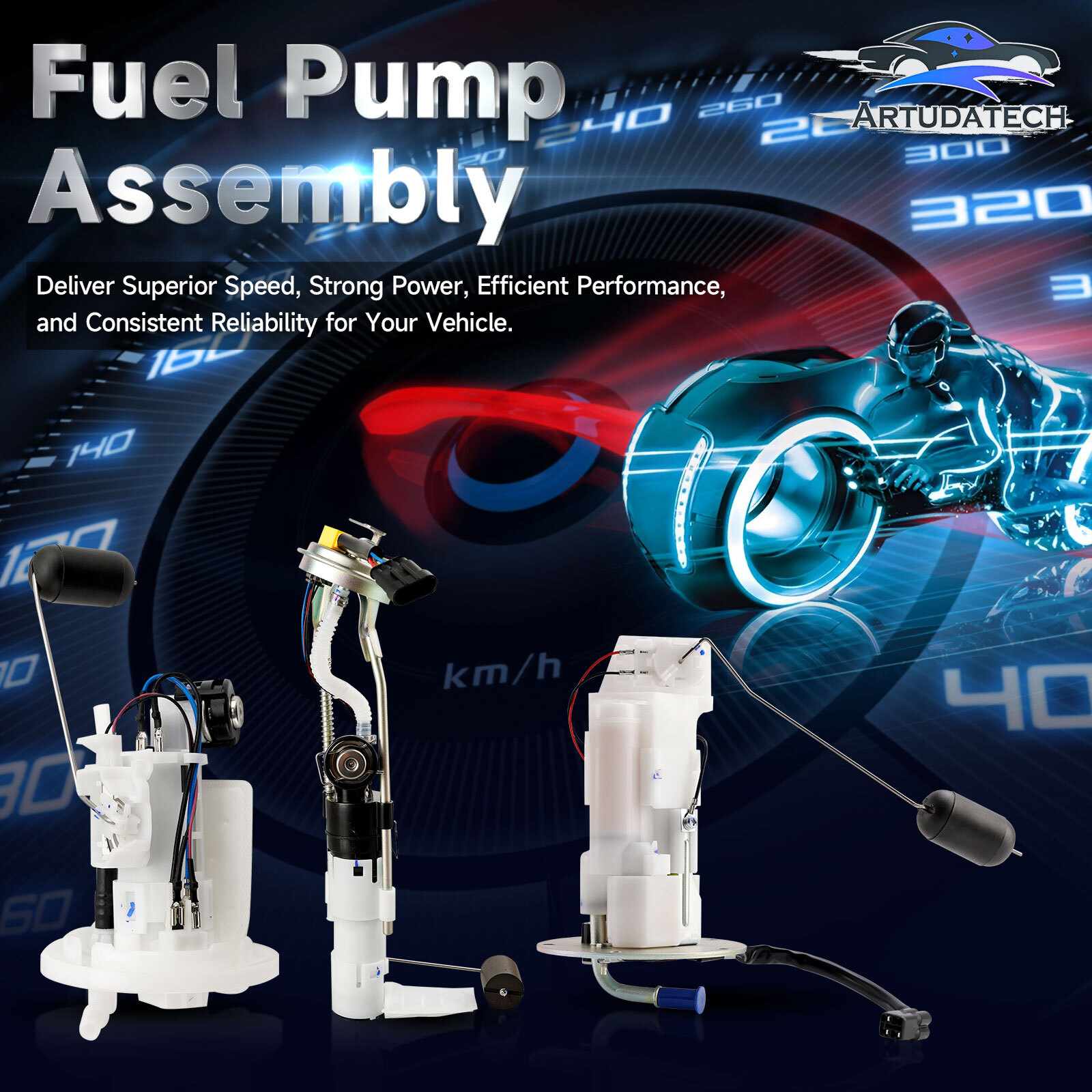 Fuel Pump 49040-0763 Fits For Kawasaki Ninja 400 Ex400 Er400 18-23