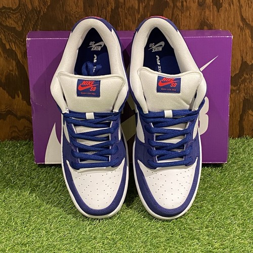 NIKE NIKE SB DUNK LOW PRO PRM DO9395-400 LOS ANGELES DODGERS / MEN’S US SIZE 13