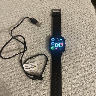 3+ Vibe+ II Smart Watch Activity Tracker - Black Unisex