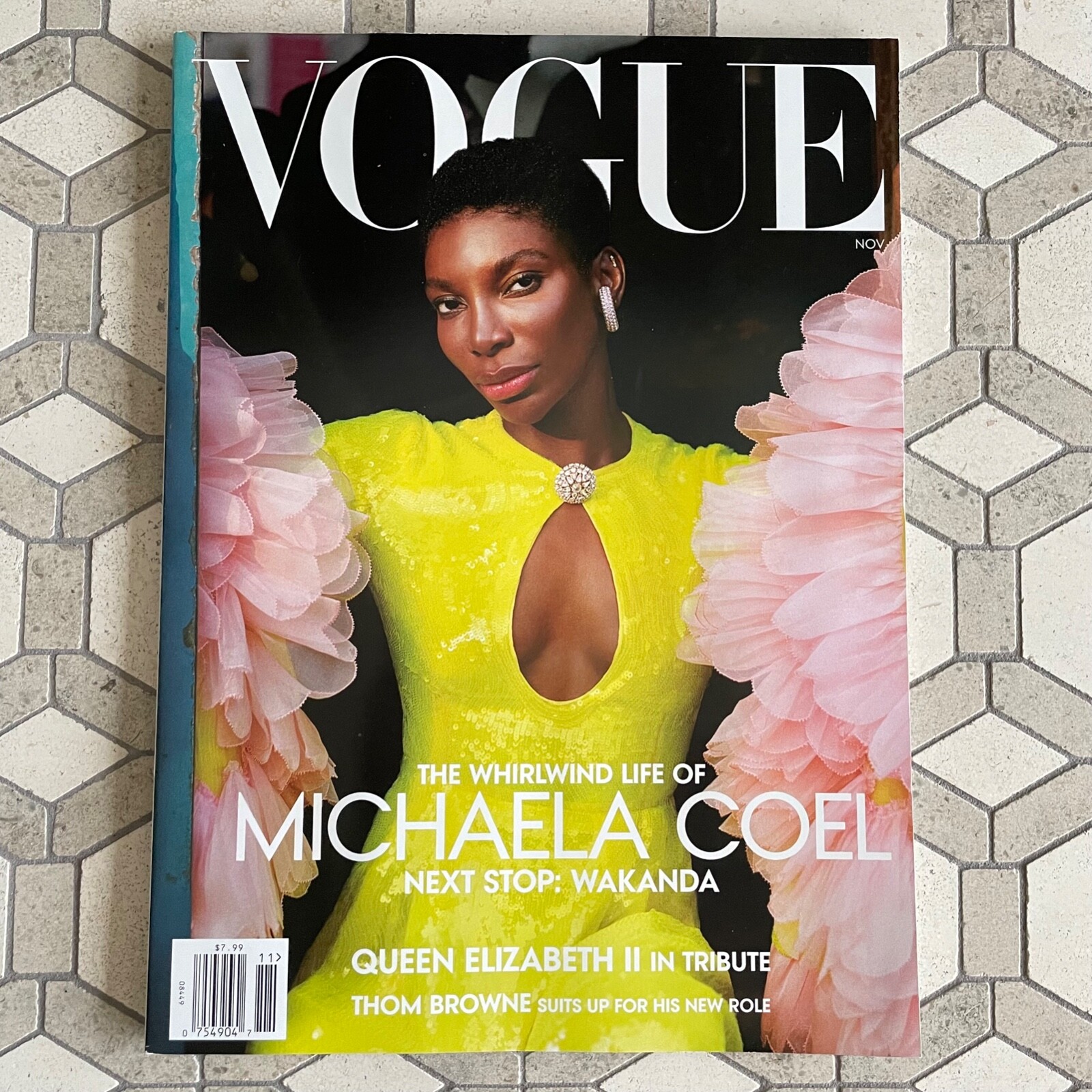 Vogue Magazine November 2022 Next Stop Wakanda Michaela Coel