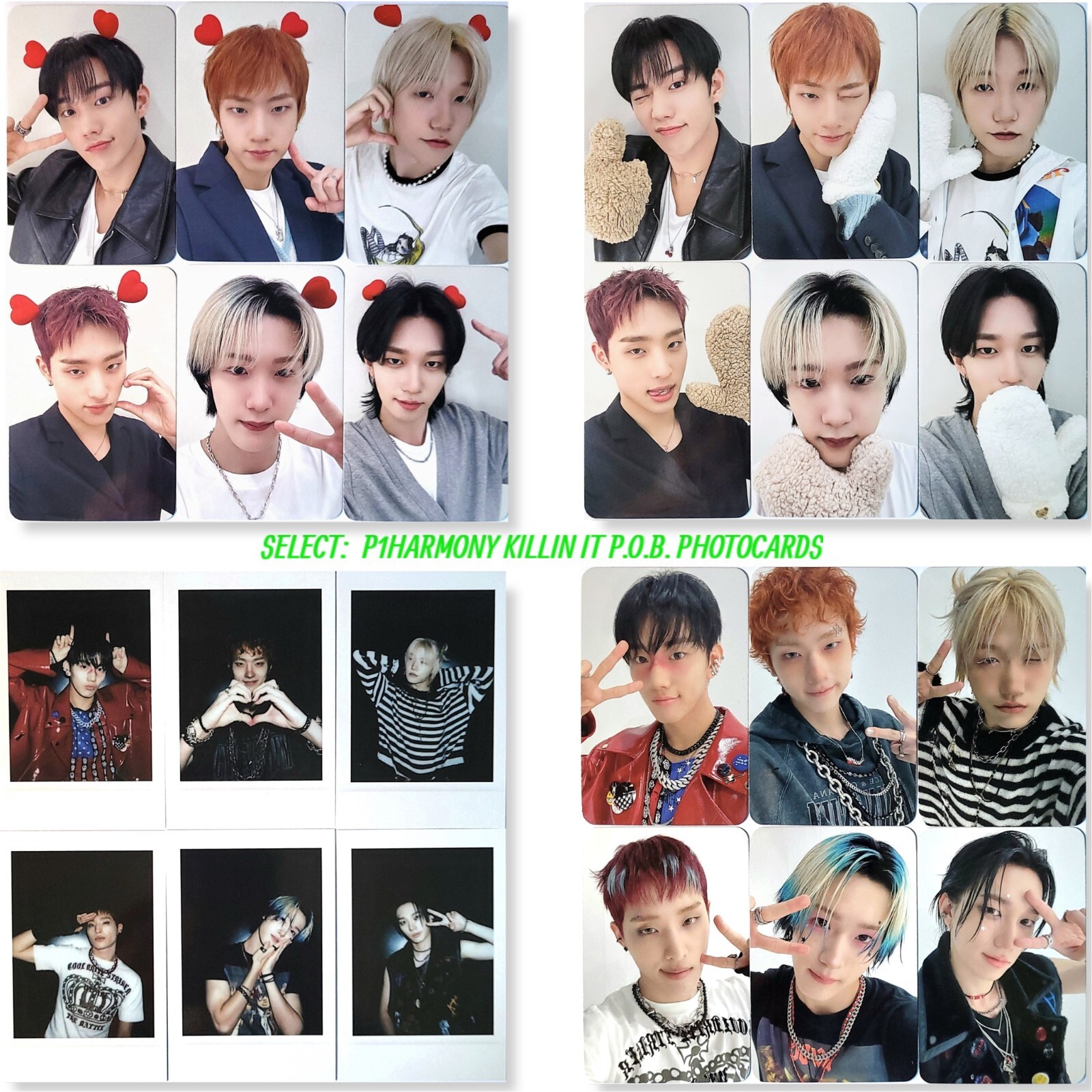 P1Harmony ピワン トレカ セット musicart P1Harmony ギホ まとめ