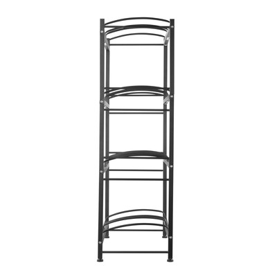 VEVOR 4 Tiers Water Jug Holder Double Row Water Bottle Rack for 8 Bottles Black