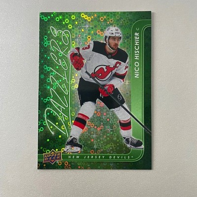 2024 Upper Deck Series 2 #DZ-65 Nico Hischier Dazzlers Green