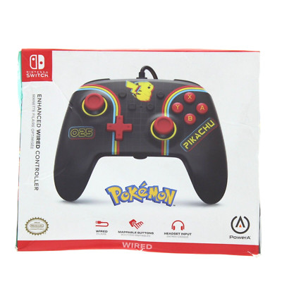 Pokemon PowerA Enhanced Wired Controller Nintendo Switch NEW