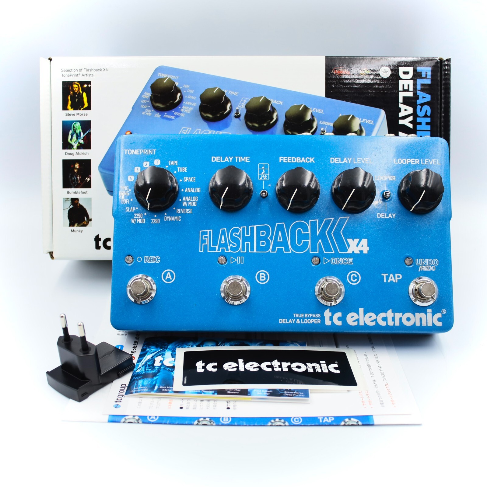 TC Electronic Flashback X4 Delay and Looper Pedal With