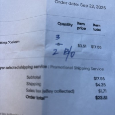 Item photo(s) from verified buyer