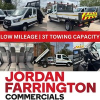 2022 FORD TRANSIT 350 RWD DRW DOUBLE CAB TIPPER**3 TON TOWING CAPACITY*25K MILES