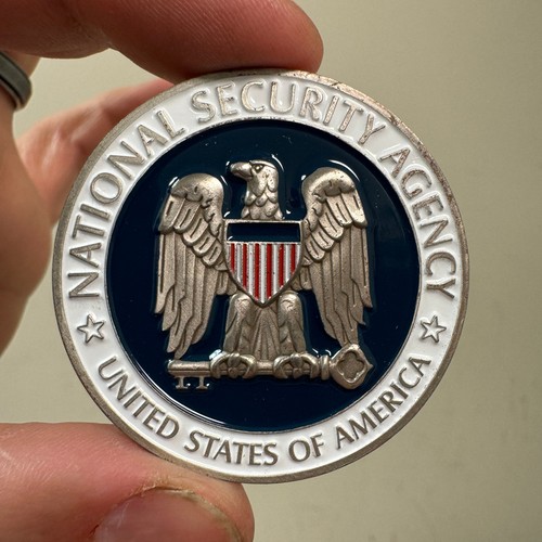 National Security Agency NSA DEFENDING / SECURING OUR FUTURE Challenge Coin