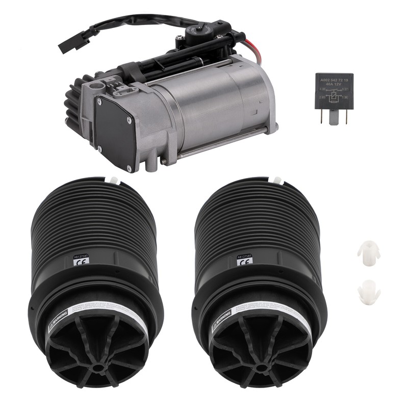 2x Hinten Luftfederung + Kompressor For Mercedes E-Klasse W212 T-Model S212 Cls