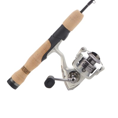 Pflueger Trion Spinning Reel and Fenwick HMG Ice Fishing Rod Combo, 28" - Med...