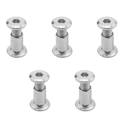 M6 Binding Screws Hexagon Socket Screw Post Rivet Socket Cap for DIY 5/10 Sets