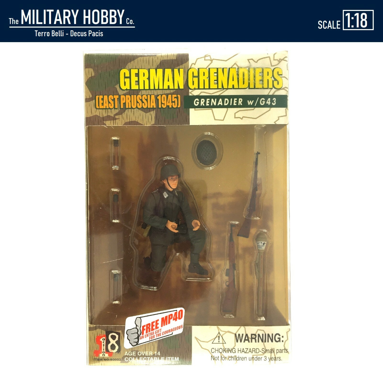 1:18 Dragon Models Action 18 Series WWII German Army G43