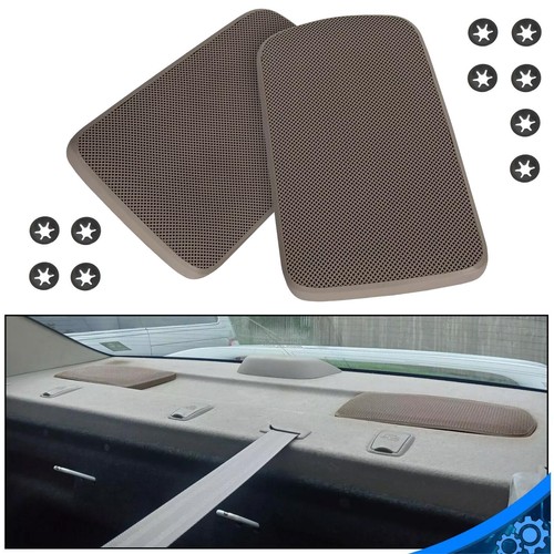 2X Коричневые накладки на решетку заднего динамика для Toyota Camry 2002 2003 2004 2005 2006