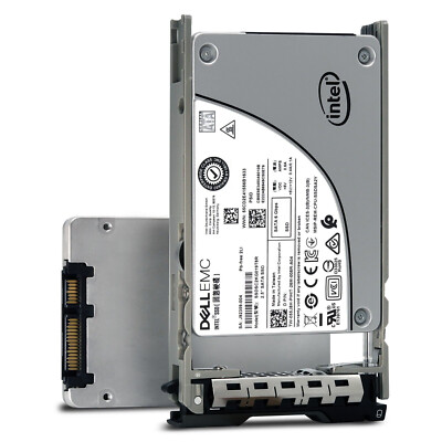 Dell 3.84TB SSD SATA 2.5 Drive R430 R530 R610 R620 R630 R710 R720 R730 R930 R7xd