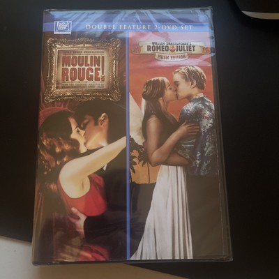 Moulin Rouge Romeo & Juliet Double Feature 2-DVD Set (DVD, 2008) New Di Caprio