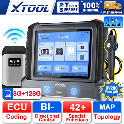 XTOOL IP919 PRO XV200 Auto Diagnostic Scanner Tool ECU Programming FCA AutoAuth