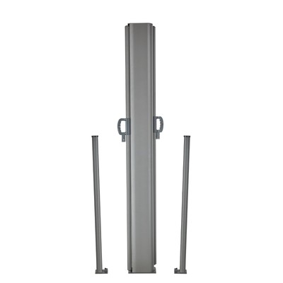 VEVOR Retractable Side Awning Patio Screen 71" x 236" Aluminum Alloy Private