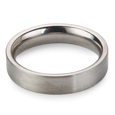WoodRiver Comfort Ring Core - 64AL-4V Titanium - 4mm Size 4