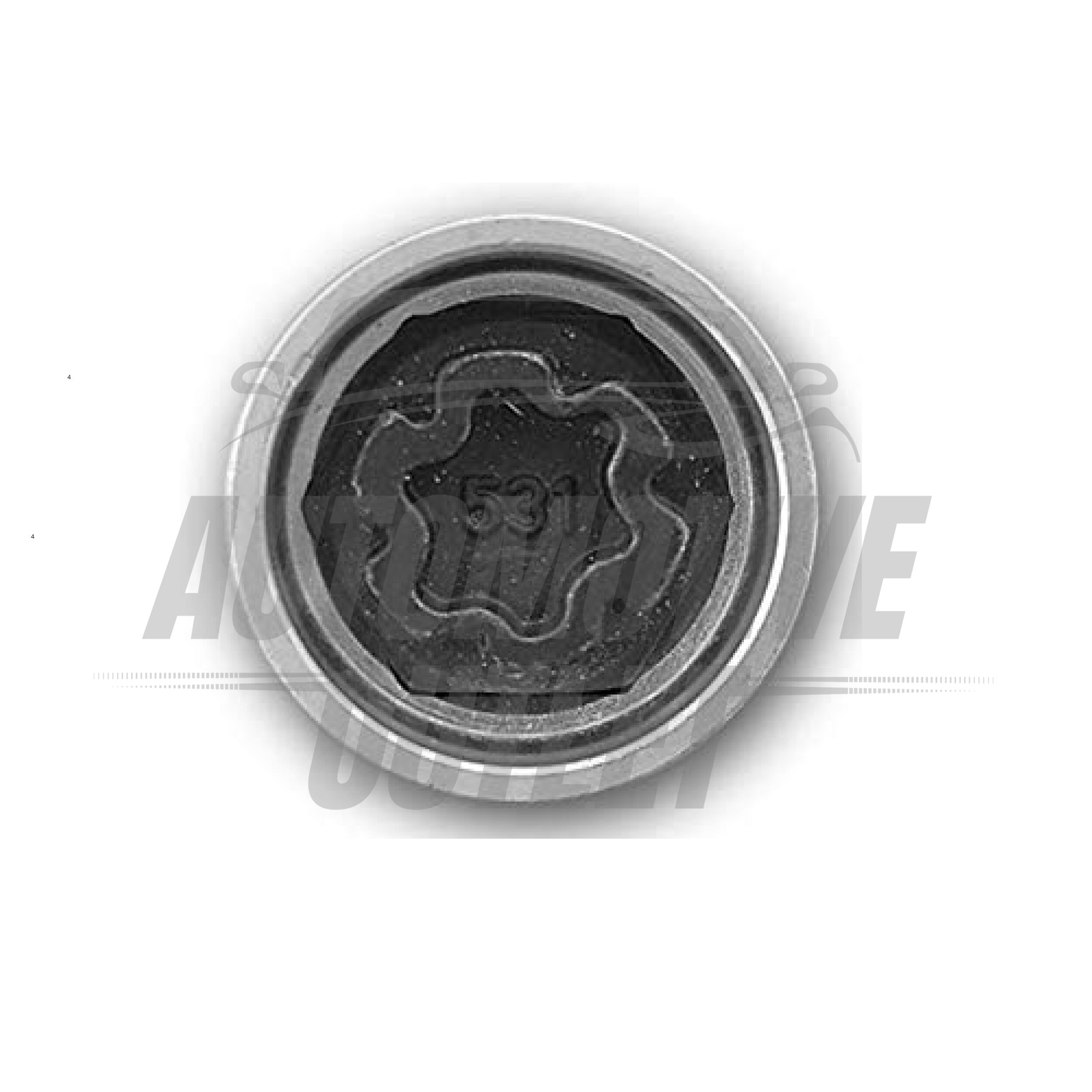 MASTER LOCKING WHEEL SECURITY BOLT KEY ANTI THEFT FOR VOLKSWAGEN NUMBER 531, M 2