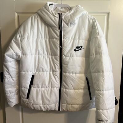Nike Sportswear Therma-Fit Repel White Jacket Women's Size Large DJ6995-100